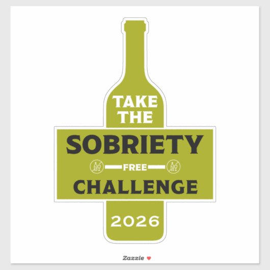 Alcohol Free And Sober シール (シート)