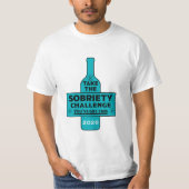 Alcohol Free And Sober Tシャツ (正面)