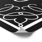 Alcohol HANGOVER bar sign perfect wedding print ポスター (角)