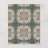 Alcohol Ink Floral Scrapbook Craft Paper (裏面)