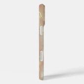 Alcohol Ink Glitter Monogrammed Case- Mate iPhone Case-Mate iPhoneケース (裏面 / 右)