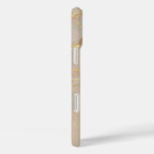 Alcohol Ink Glitter Monogrammed Case- Mate iPhone Case-Mate iPhoneケース (裏面 / 右)