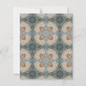 Alcohol Ink Kaleidoscope Floral Craft Paper (正面)