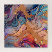 Alcohol Ink Puzzle ジグソーパズル (横)