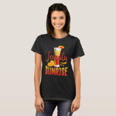 Alcohol  Tequila Sunrise Cocktail Adult Holiday Tシャツ (正面フル)