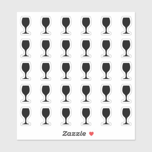 Alcohol Wedding Place Card Bar Menu Drink Choice シール (シート)