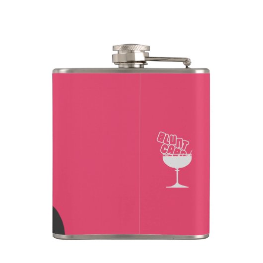 Alcolholは私の心配があるのが常であった宇宙を満たします フラスク (裏面)