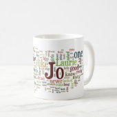 Alcott -小さい女性のマグ コーヒーマグカップ (正面右)