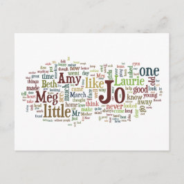 Alcott's Little Women Wordsはがき ポストカード