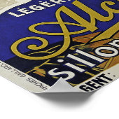 Alcyon Cycles – 品質の再生 – 復元なし ポスター (角)