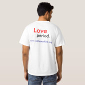 Aldeaの完全なロゴ Tシャツ (裏面フル)