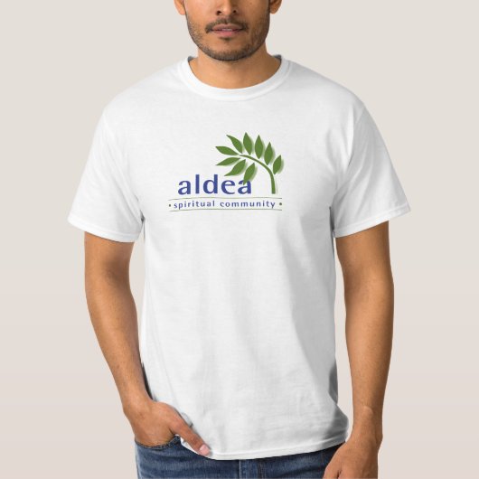 Aldeaの完全なロゴ Tシャツ (正面)