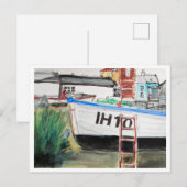 Aldeburgh, Suffolk Landscape – Coastal Art ポストカード (正面/裏面)