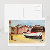 Aldeburgh, Suffolk Landscape – Coastal Art ポストカード (正面/裏面)
