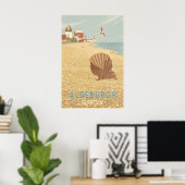 Aldeburgh Suffolk Seaside Travel Poster ポスター (ホームオフィス)