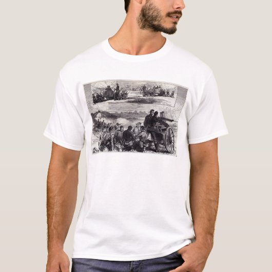 AldershottのNordenfeldt銃 Tシャツ (正面)