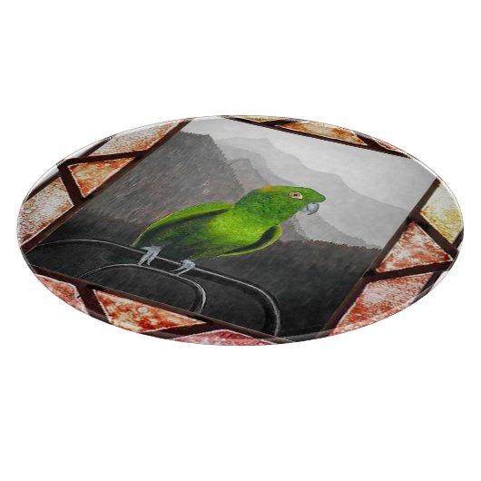 Aldo My Amazon Parrot カッティングボード (角)