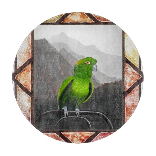 Aldo My Amazon Parrot カッティングボード (正面)
