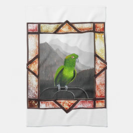 Aldo My Amazon Parrot キッチンタオル