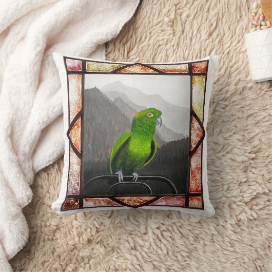 Aldo My Amazon Parrot クッション (ブランケット)