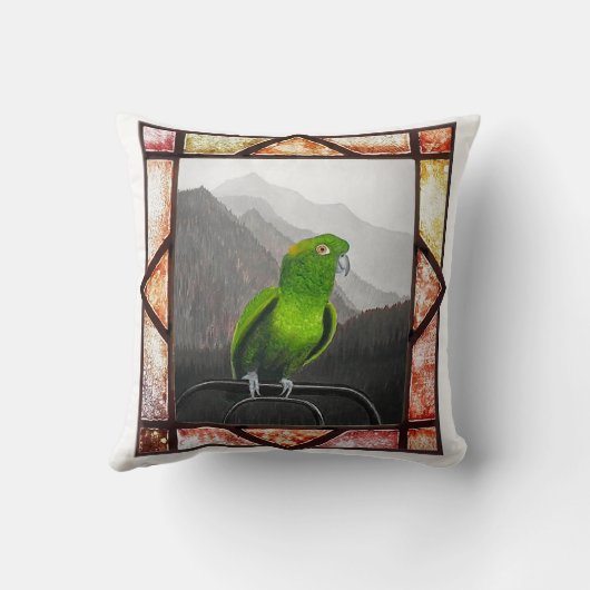 Aldo My Amazon Parrot クッション (裏面)