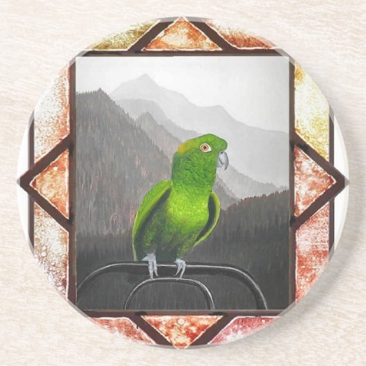 Aldo My Amazon Parrot コースター (正面)