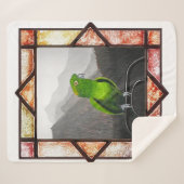 Aldo My Amazon Parrot シェルパブランケット (正面(横))