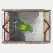 Aldo My Amazon Parrot スローブランケット (正面)