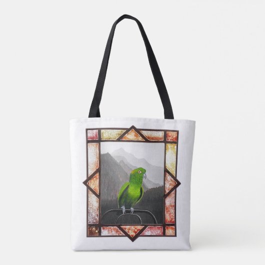 Aldo My Amazon Parrot トートバッグ (裏面)