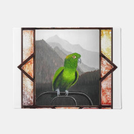 Aldo My Amazon Parrot ドアマット