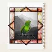 Aldo My Amazon Parrot プランナー手帳 (裏面)