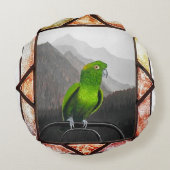Aldo My Amazon Parrot ラウンドクッション (裏面)