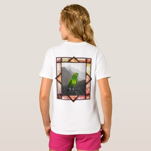 Aldo My Amazon Parrot Tシャツ (裏面フル)