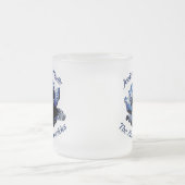 Aldurianのバラの曇らされたガラスのマグ フロストグラスマグカップ (中央)