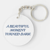 Aldurianのバラ両面のKeychain キーホルダー (裏面)