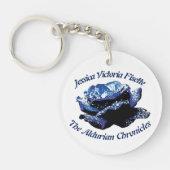 Aldurianのバラ両面のKeychain キーホルダー (正面)