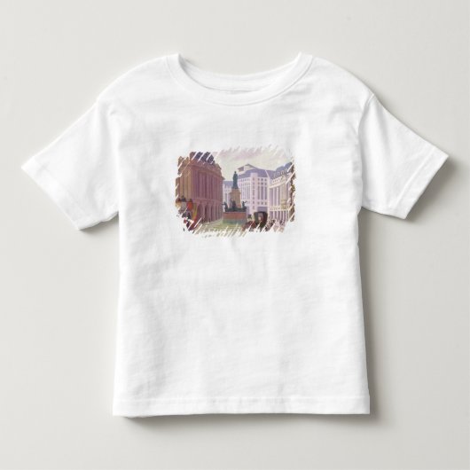 Aldwych (キャンバスの油) トドラーTシャツ (正面)