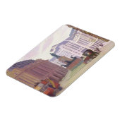 Aldwych (キャンバス上の油) マグネット (左側)