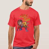 Ale Kidd ファイト SEGA マスターシステム ビデオゲーム ギフト Tシャツ (正面)