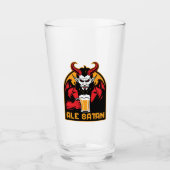Ale Satan – ビールを飲む タンブラーグラス (正面)