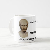 Alea Iacta米国東部標準時刻-ダイスは投げられます コーヒーマグカップ (正面左)