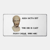 Alea Iacta Est The Die Is Cast Julius Caesar Qte デスクマット (正面)