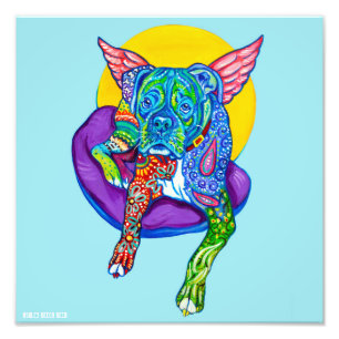 Alebrijes Boxer 12x12インチプリント フォトプリント