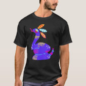 Alebrijes Fantasy Figure Animal Sculpture Snake Tシャツ (正面)