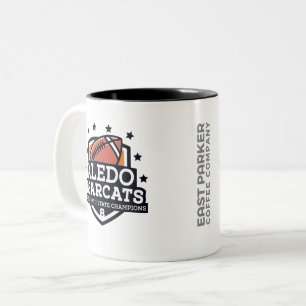 Aledoの闘士2018の州のチャンピオン"盾" - 11oz。 マグ