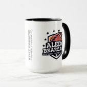 Aledoの闘士2018の州のチャンピオン"盾" - 15oz。 マグ (正面右)
