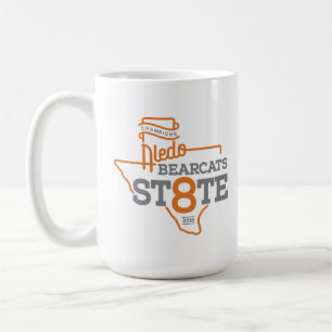 Aledoの闘士2018の州のチャンピオン"St8te" - 15oz。 マグ