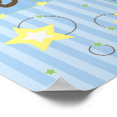 Alef Beisポスター（ライトブルー） ポスター (角)