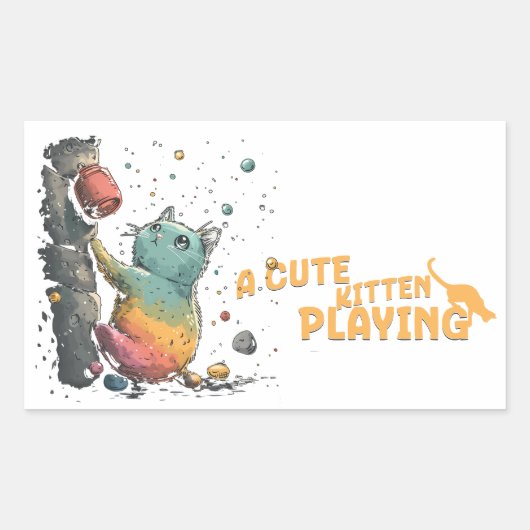 Alegre Compañero 長方形シール (正面)