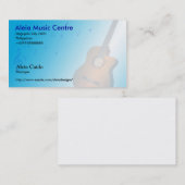 Aleiaの音楽業界カード 名刺 (正面/裏面)